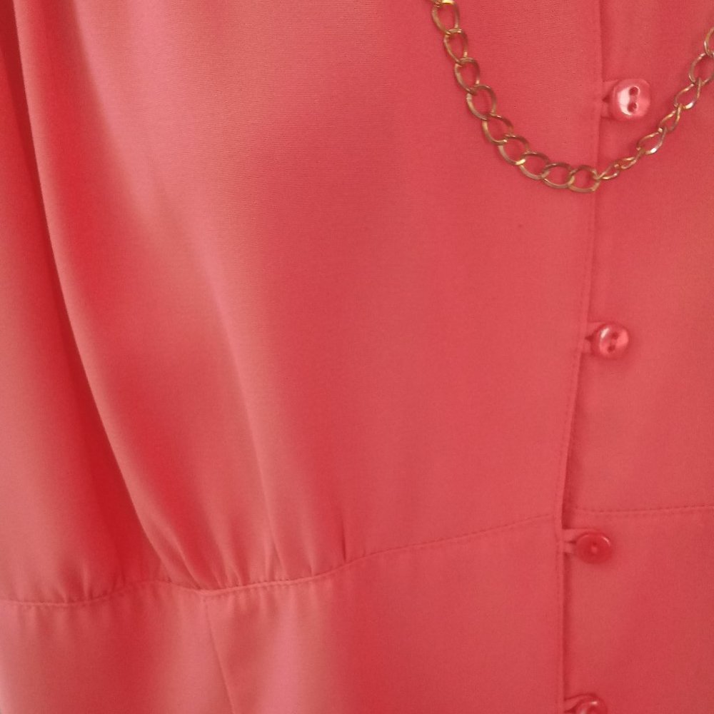 Kathy Che Blouse with Sequined Pleated Shoulders - Picture 5 of 11